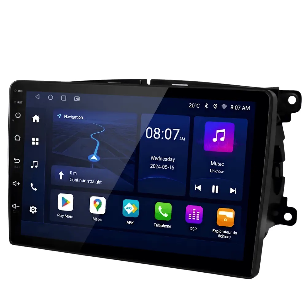 Autoradio Android 9″ pour Fiat 500/Abarth (À partir de 2016) · vue 6