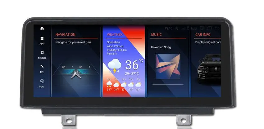 Écran Android 10,25″ pour BMW Série 3 F30 · EVO (À partir de 2017) · vue 3