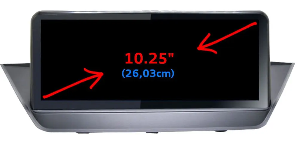 Écran Android 10,25″ pour BMW X1 E84 (2009–2015) · vue 4