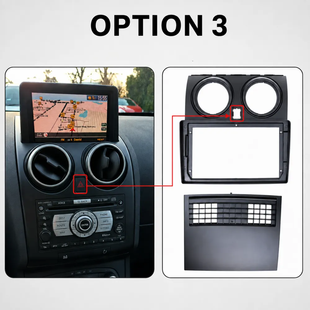 Autoradio Android 9″ pour Nissan Qashqai J10 (2007–2013) · vue 8