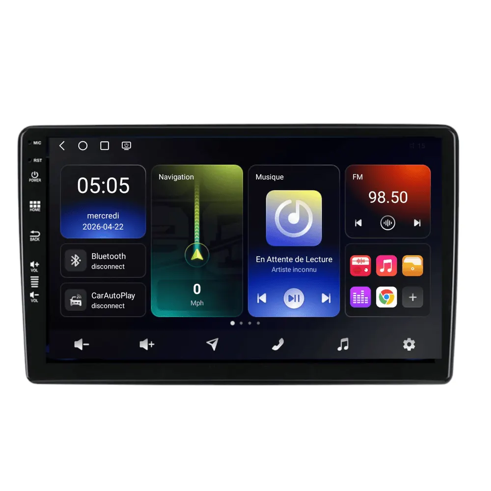Autoradio Android 9″ pour Dacia Duster I Phase 2 (2014–2017) · vue 2