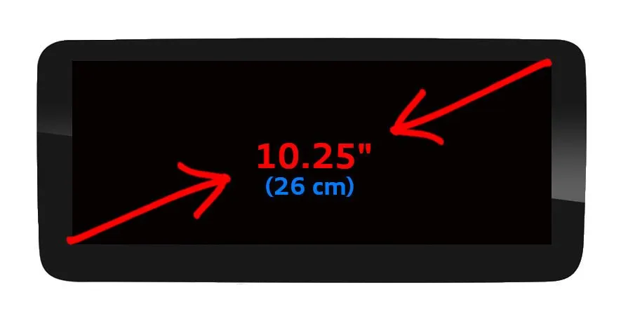 Écran Android 10,25″ pour Mercedes CLA · NTG 4.5 ET 4.7 (2013–2016) · vue 5