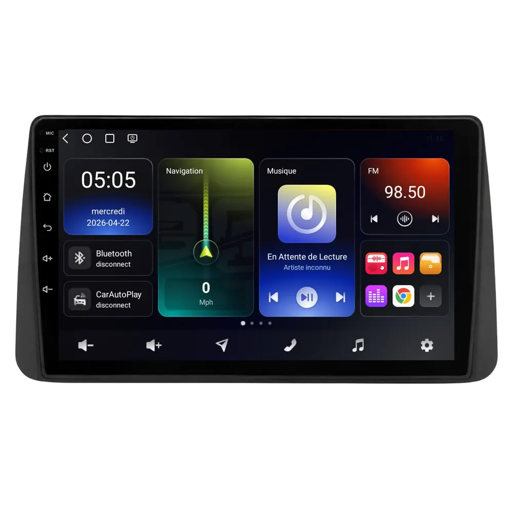Autoradio Android pour Fiat Tipo (À partir de 2021) · vue 2