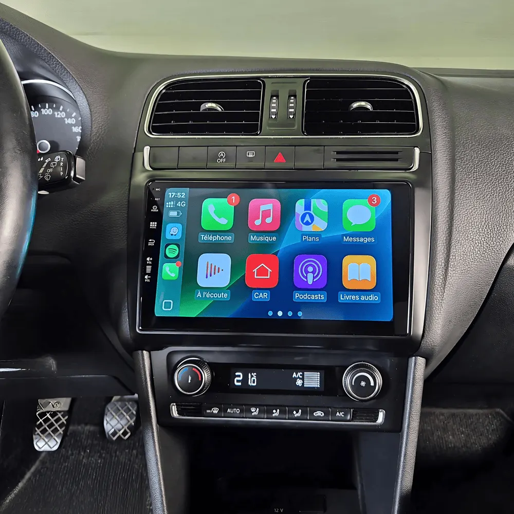 Autoradio Android 9″ pour Volkswagen Polo 6C (2014–2017) · vue 5
