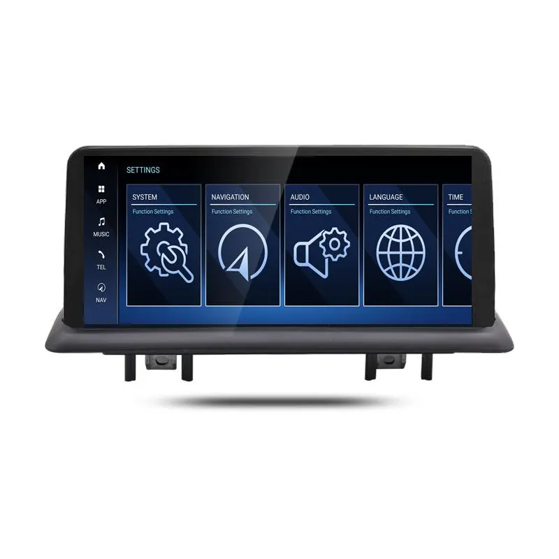 Écran Android 10,25″ pour BMW Série 1 E87, E81, E82 / E88 (2004–2012) · vue 3
