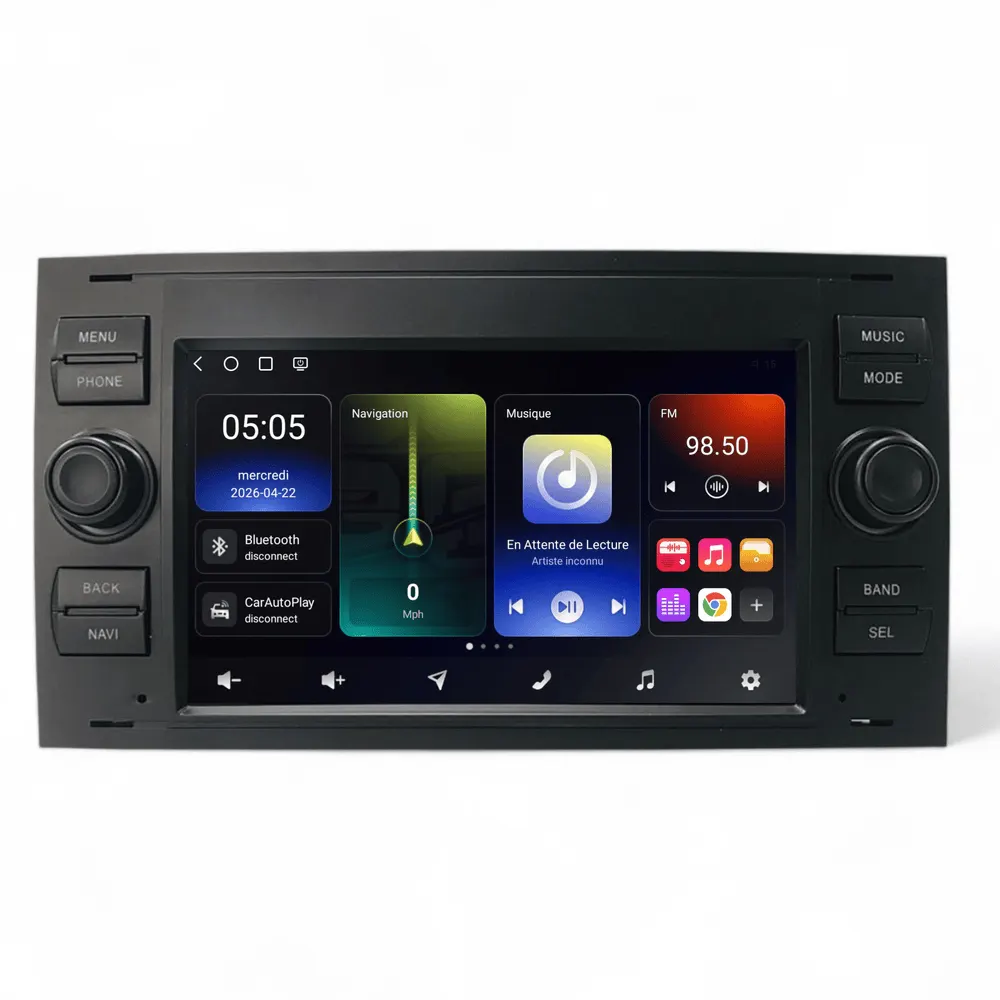 Autoradio Android 7″ pour Ford C-Max (2003–2010) · vue 5