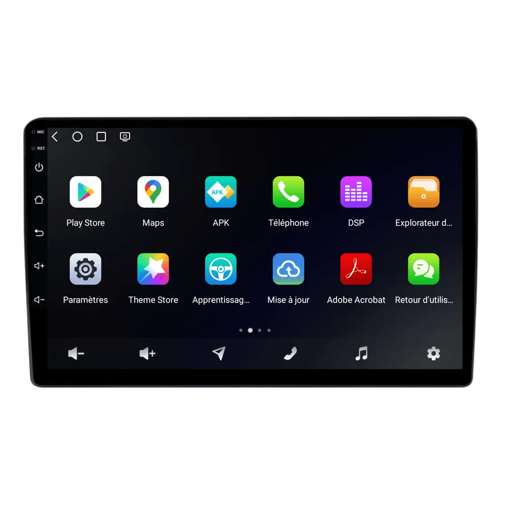Autoradio Android 10,1″ pour Citroën C5 II (2008–2017) · vue 2