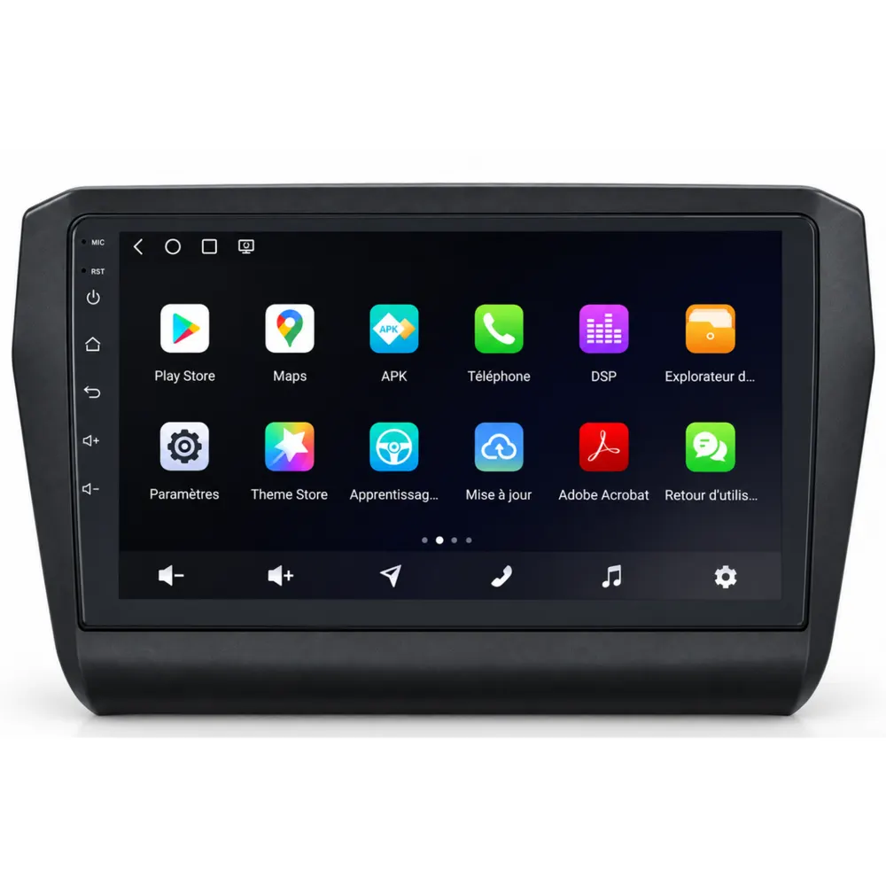 Autoradio Android 9″ pour Suzuki Swift (2017–2024) · vue 5