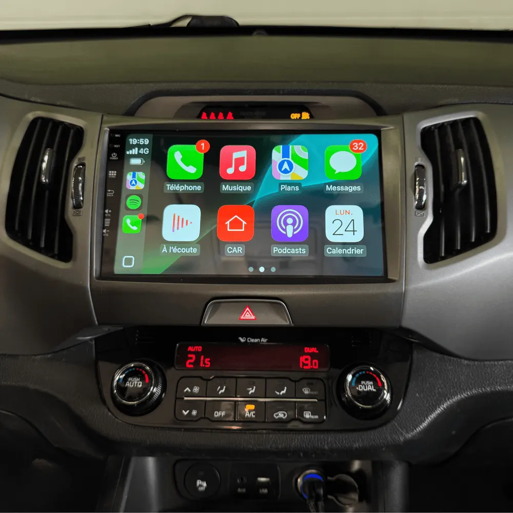 Autoradio Android 9″ pour Kia Sportage (2010–2015) · vue 5
