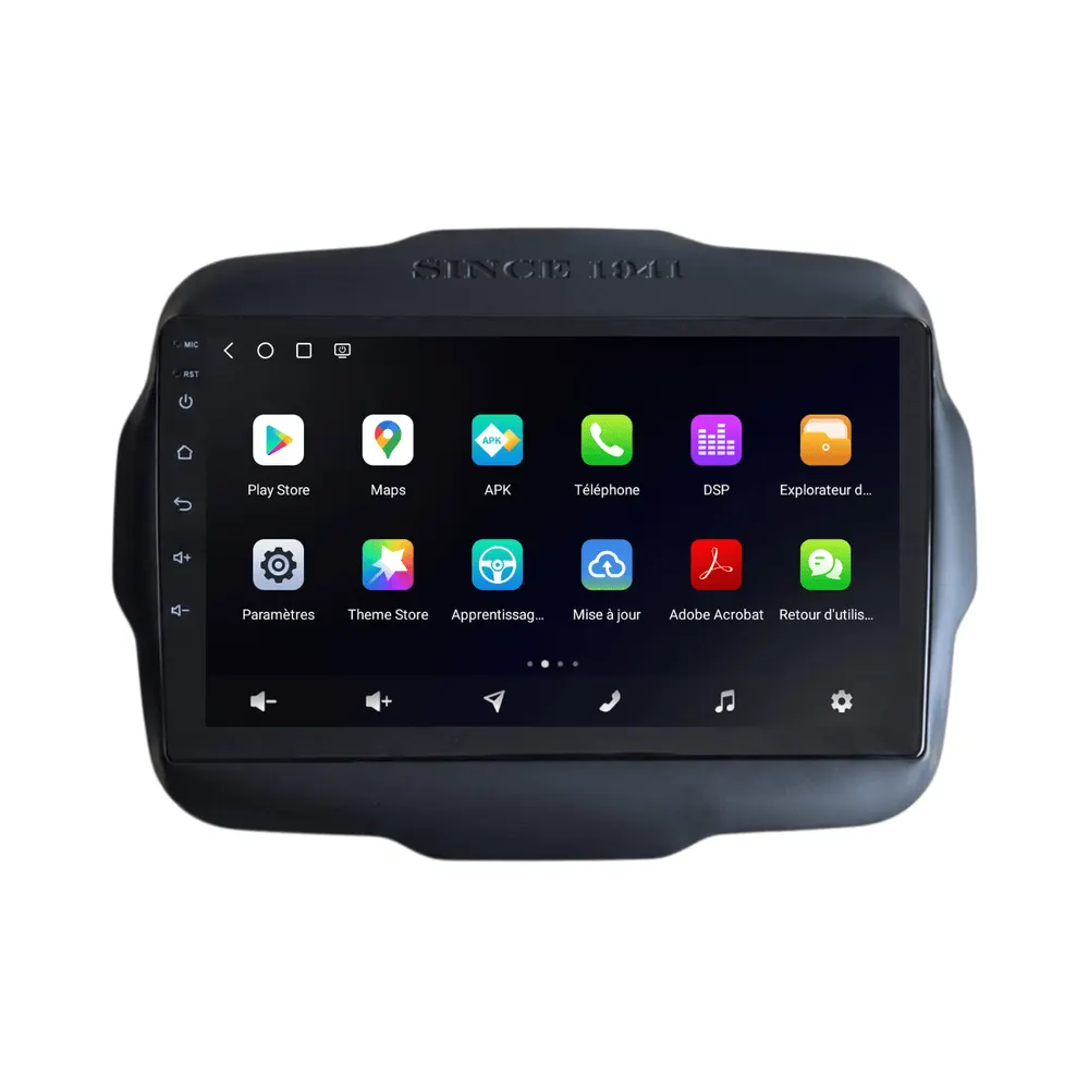 Autoradio Android 9″ pour Jeep Renegade (2014–2022) · vue 4