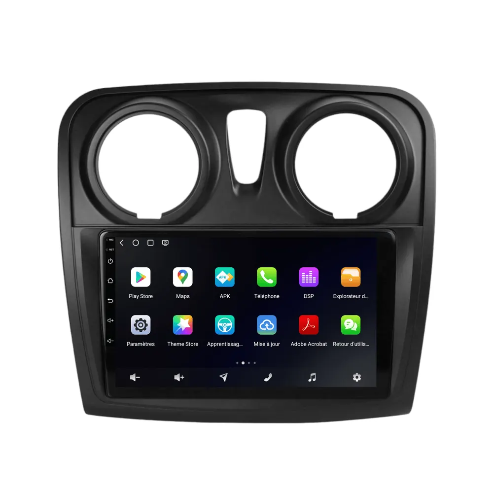 Autoradio Android 9″ pour Dacia Logan II (2013–2020) · vue 2
