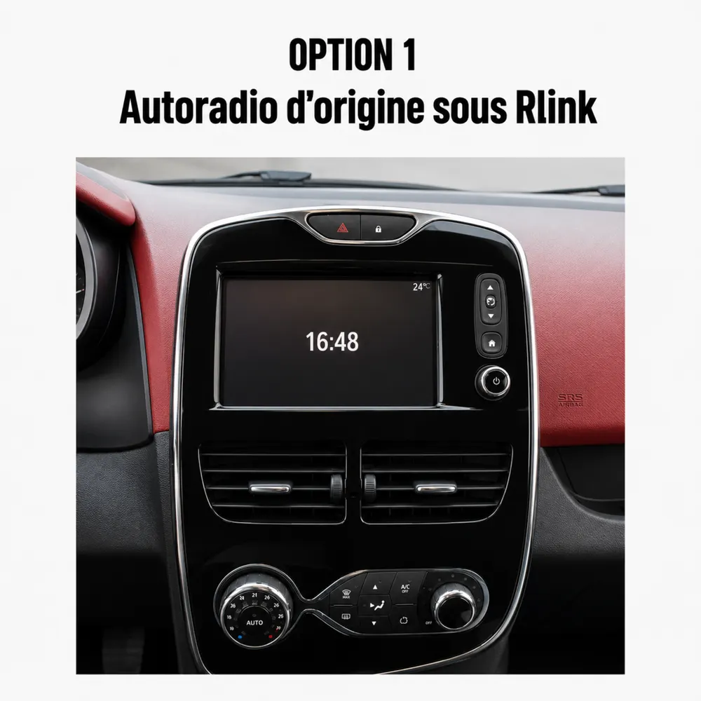 Autoradio Android 10,1″ pour Renault Clio 4 Phase 1 (2012–2015) · vue 8