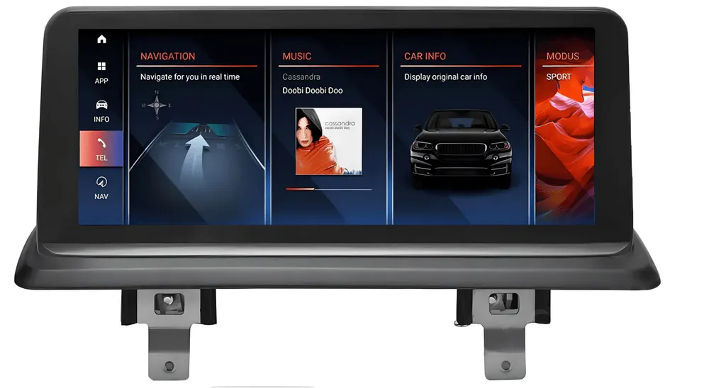 Écran Android 10,25″ pour BMW Série 1 E87, E81, E82 / E88 (2004–2012) · vue 4