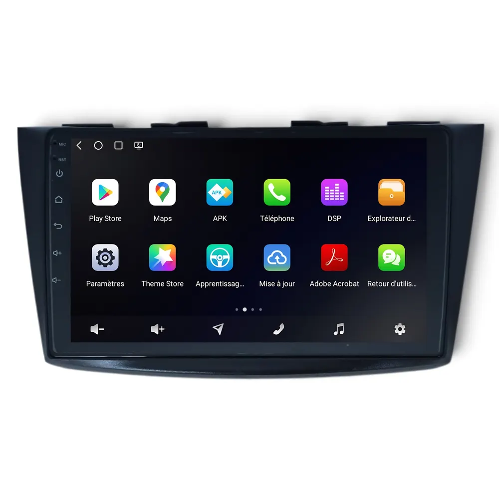 Autoradio Android 9″ pour Suzuki Swift (2010–2017) · vue 2