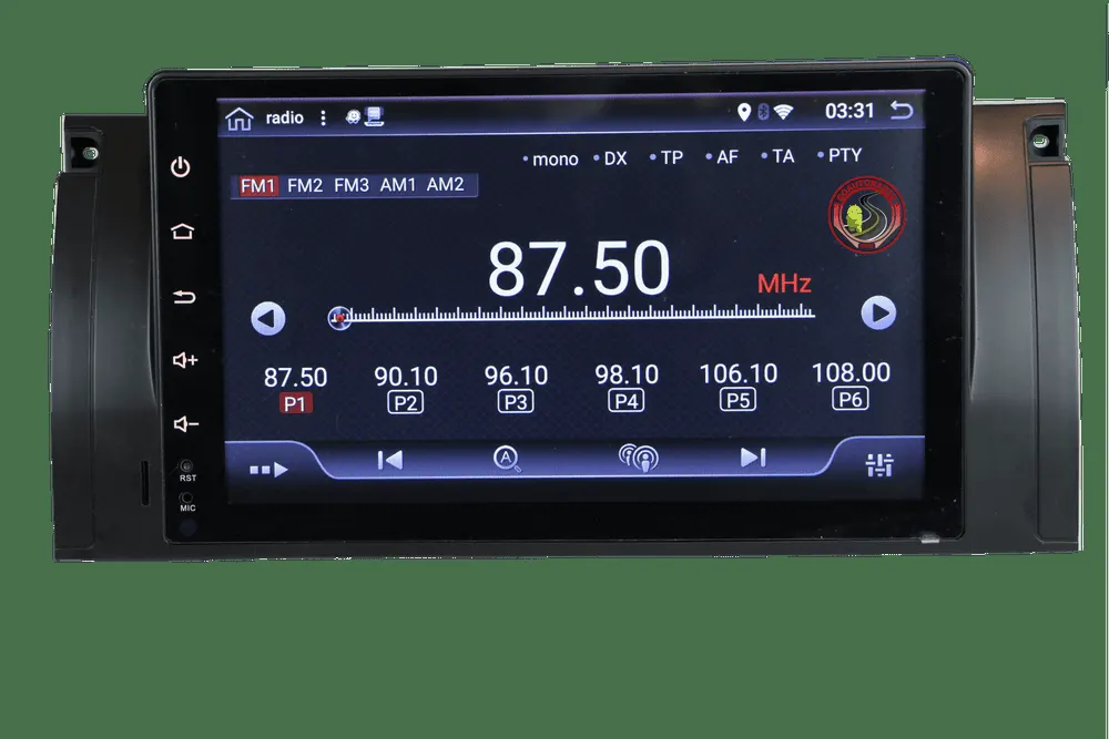 Autoradio Android 9″ pour BMW Série 7 E38 (1999–2001) · vue 6