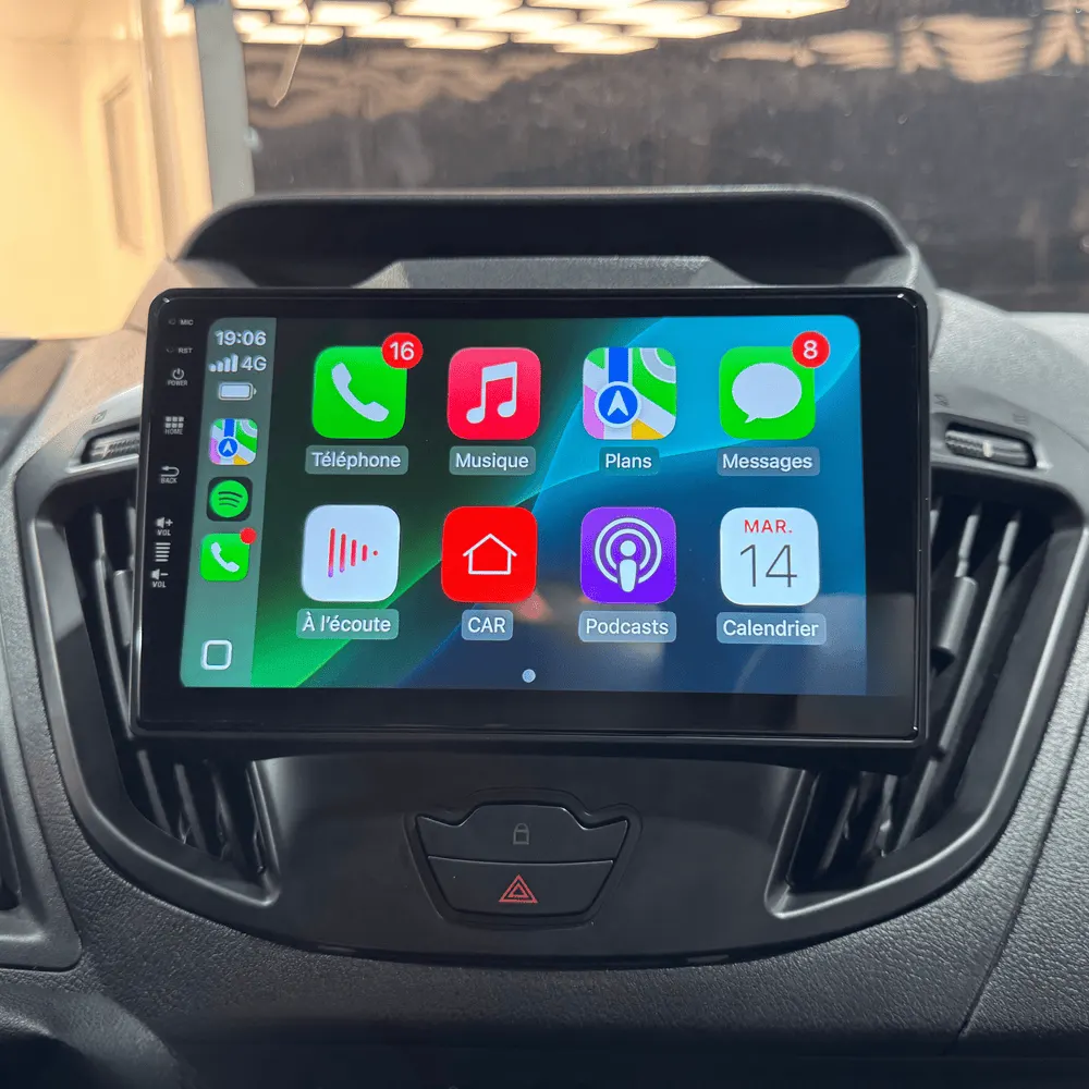 Autoradio Android 9″ pour Ford Tourneo Custom (2012–2018) · vue 6
