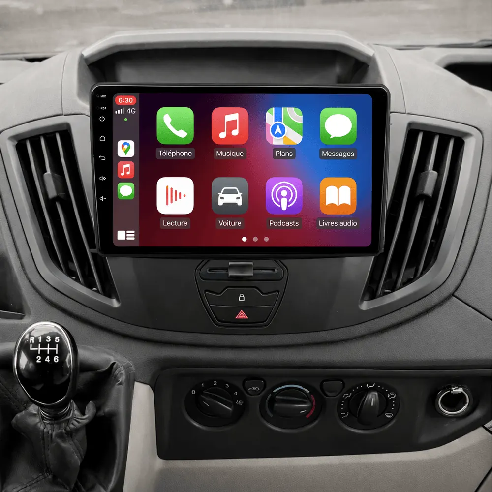 Autoradio Android 9″ pour Ford Transit (2014–2018) · vue 5