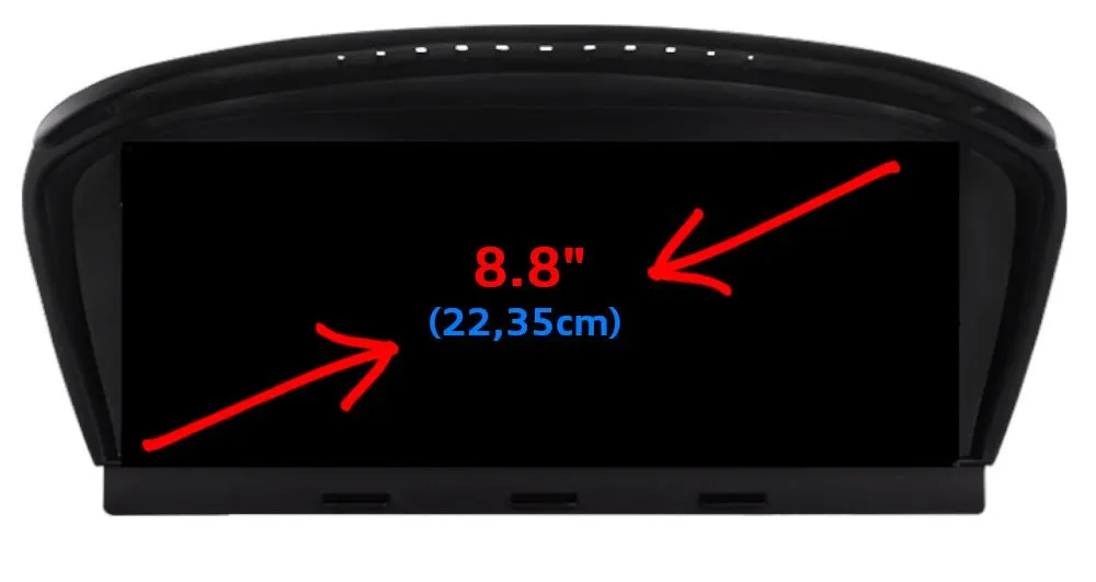 Écran Android 8,8″ pour BMW Série 3 E90, E91, E92, E93 / M3 (2005–2012) · vue 4
