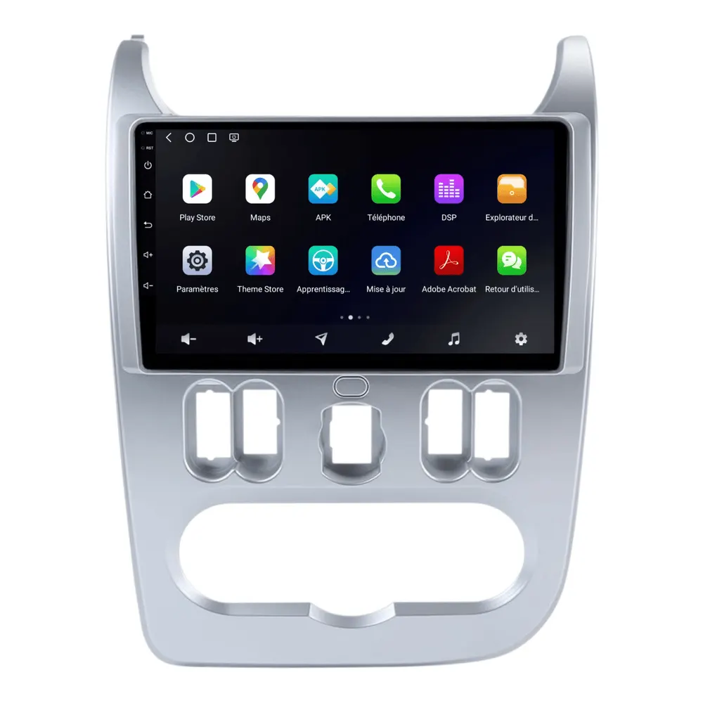 Autoradio Android 9″ pour Dacia Logan I (2008–2012) · vue 4